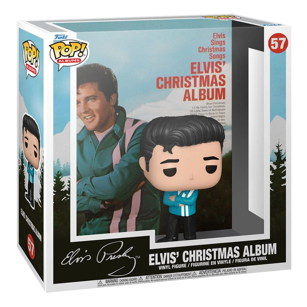 Elvis Presley POP! Albums Vinyl Figur Elvis X-Mas Album 9 cm